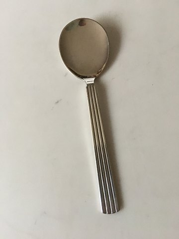 Georg Jensen Sterling Silver Bernadotte Flat Spoon, Sorbet Spoon No 91