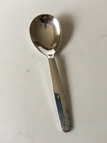 Georg Jensen Sterling Silver Mayan Compote Spoon