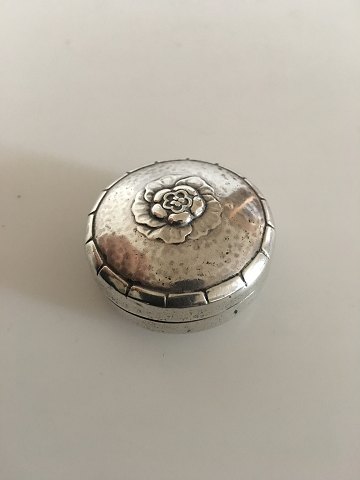 Georg Jensen Sterling Silver Pill Box No. 79