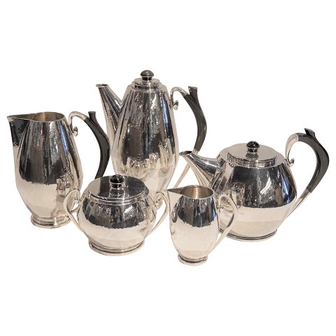 Hans Hansen Coffee and tea service in silver