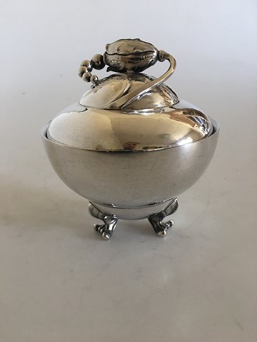 Georg Jensen Sterling Silver Blossom Sugar Bowl No. 2D.