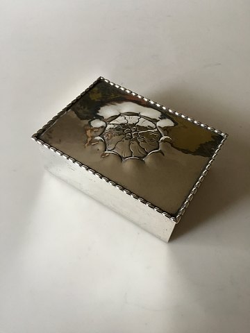 Georg Jensen Box in 830 Silver from 1919.