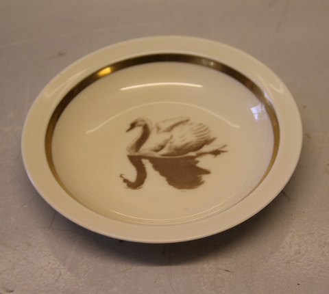 Royal Copenhagen 1265-9777 RC Round Tray with Swan 12.7 cm
