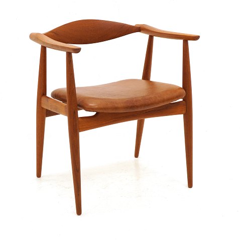 Hans J. Wegner: Armstuhl, Teak. CH 35