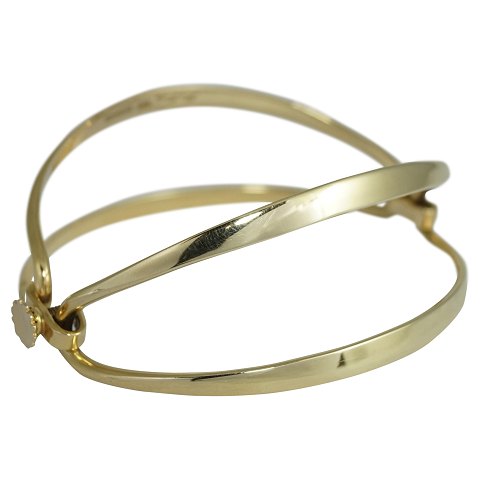 Hans Hansen, Bent Gabrielsen; A bangle of 14k gold