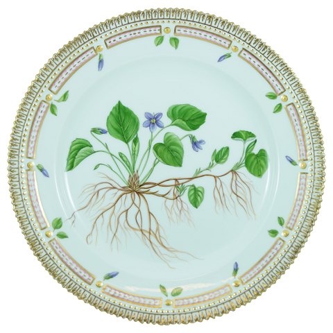 Royal Copenhagen, Flora Danica; Lunch plate #3550