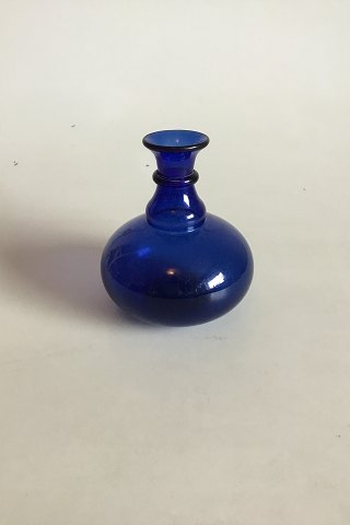 Glass Vase in Blue Glass