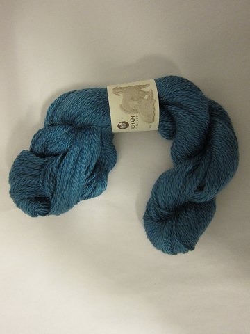 Kidmohair - 2-ply
Kidmohair is a natural product of a very high quality from the angora goat from 
South Africa
The colour shown is: Petroleum (Blue), Colourno 2033
1 ball of wool containing 50 grams
