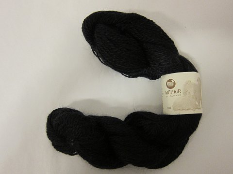 Kidmohair - 2-ply
Kidmohair is a natural product of a very high quality from the angora goat from 
South Africa
The colour shown is: Black, Colourno 2036
1 ball of wool containing 50 grams