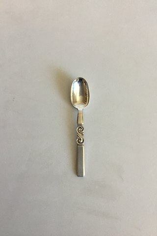 Georg Jensen Sterling Silver Scroll Mocca Spoon No 35