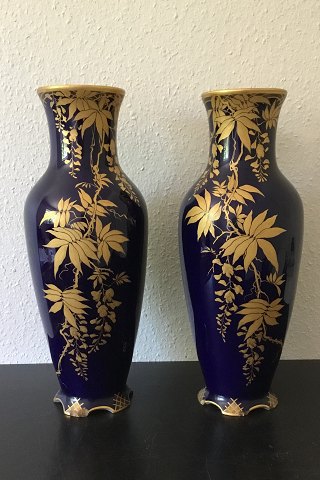 Royal Copenhagen A Pair of Art Nouvea Vases