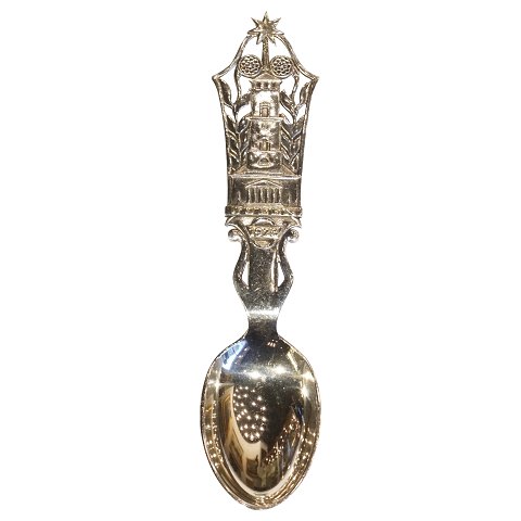 A. Michelsen; Christmas spoon 1923, sterling silver, design Anton Rosen