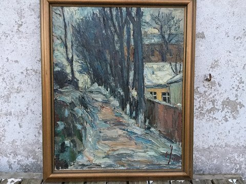 Frederiksberg Bakke. Einer Johansen. 
1250,-kr