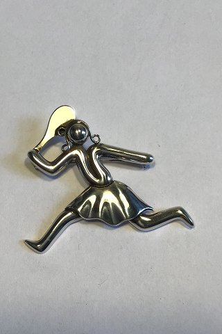 Evald Nielsen Sterling Silver Brooch