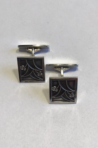 Evald Nielsen Sterling Silver Cufflinks