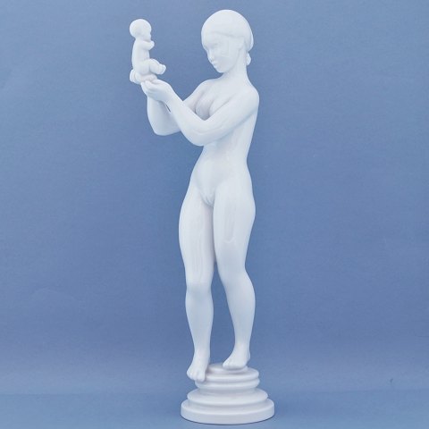 Bing & Grøndahl, Kai Nielsen; Blanc de chin figurine of porcelain #108