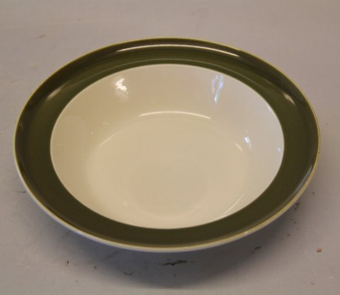 Timiana Aluminia Copenhagen Faience Green Magnus Stephensen 1958. 2787 Soup 
plate / Cerial Bowl 18 cm