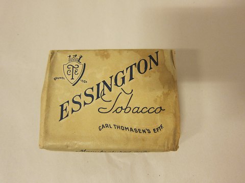 Tobacco case with the old tobacco 
An old Essington tobacco incl. the original tobacco
From Carl Thomasen