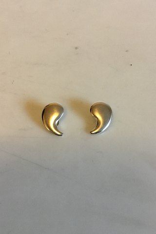 Georg Jensen Sterling Silver Clip on Earrings No 397.