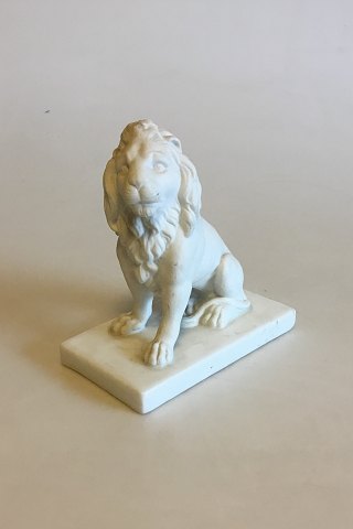 Bing & Grondahl Bisque Sitting Lion