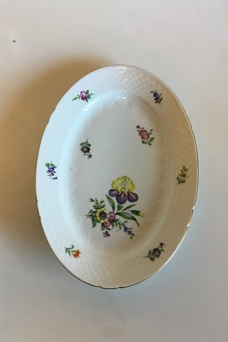 Bing & Grondahl Saxon Flower, Handpainted Oval Disk No 16