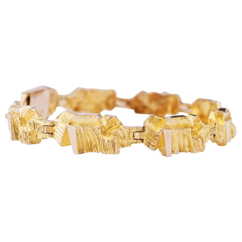 Lapponia; A Finnish design bracelet of 14k gold