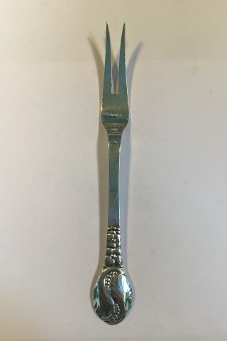 Evald Nielsen No 12 Silver Meat Fork