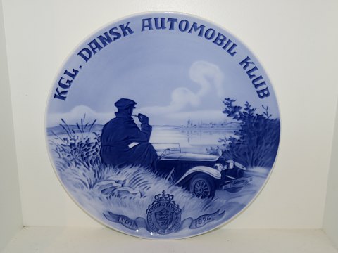 Royal Copenhagen Mindeplatte fra 1926
Kongelig Dansk Automobil Klub