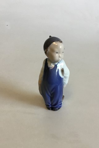 Royal Copenhagen Figurine of Boy with Broom No 3250 PMN