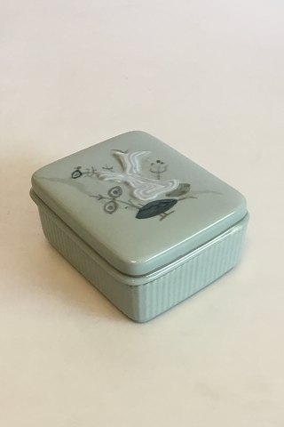 Royal Copenhagen Art Nouveau Box of Porcelain