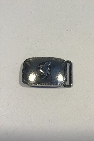 Georg Jensen Sterling Silver Belt Buckle No 52A