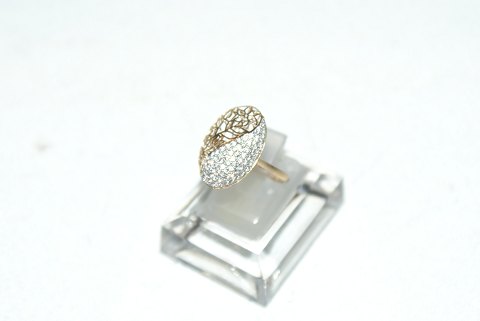 Gold Ring with Zones 14 carat gold