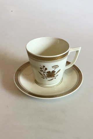 Royal Copenhagen Liselund (Old) Coffee Cup and Saucer No 947/9481