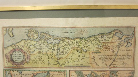 An old, detailed card of Poland and Estland mm.
64cm x 52 cm
In a good condition