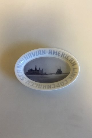 Royal Copenhagen Commemorative Scandinavian American Line Copenhagen