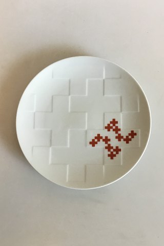 Royal Copenhagen Commemorative Plate for the 100th Jubilee of Danish Red Cross  
1876 - 1976