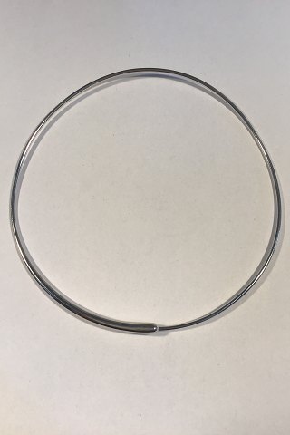 Georg Jensen Sterling Silver Neck Ring No 450 Zero