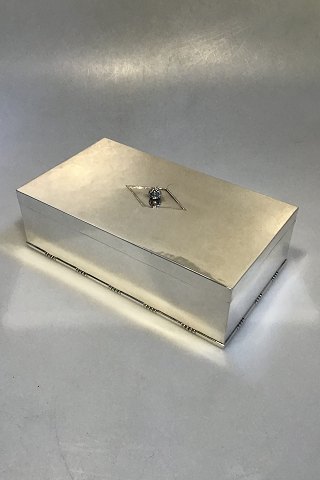 Georg Jensen Sterling Silver Cigar Box/Humidor No 329A