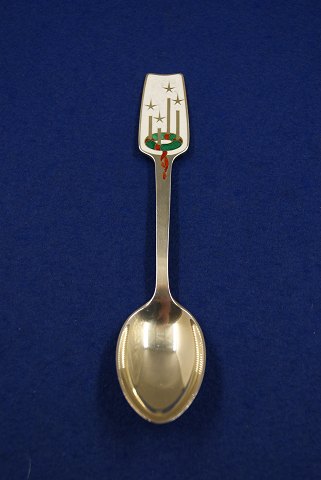 Michelsen Christmas spoon 1949 of Danish gilt sterling silver