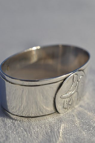 Danish silver Napkin ring