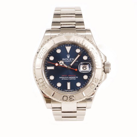 Rolex Yachtmaster Blue Index. Ref. 116622. D: 
40mm. With box and papers. Sold by Danish AD 
06.06.2014