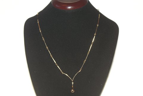 Elegant gold necklace 18 carat gold