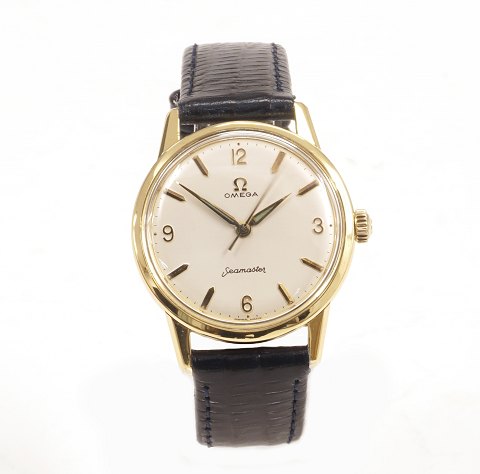 Omega Seamaster ref. 14390-2sc, forgyldt. Cal. 
285. Ca. år 1959. D: 35mm