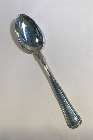 W&S Sørensen Silver Dobbeltriflet Old Danish Dessert Spoon