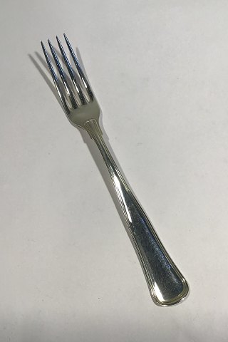 W&S Sørensen Silver Dobbeltriflet Old Danish Luncheon Fork