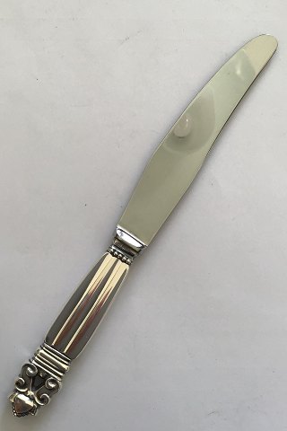 Georg Jensen Sterling Silver Acorn Luncheon Knife No 023