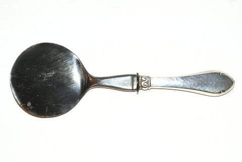 Bernsdorf Silver Tomato server with leg leaf