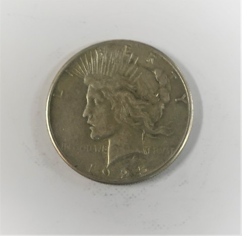 USA Silber $ 1. Peace dollar. 1925. Durchmesser 38 mm