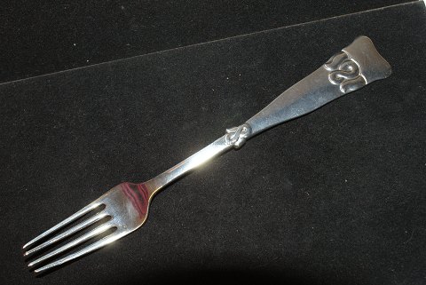 Middagsgaffel Frederik d.VIII med graveret initialerweb 2843  SOLGT