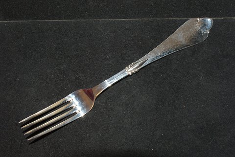 Dinner fork Freja  sølv
Length 18.5 cm.